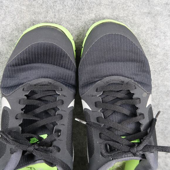 Nike Shoes Mens 8.5 Athletic Trainer Free 4.0 Running Active Sneaker Black Green - Picture 9 of 15